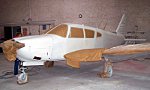 Piper PA-28R-180 Arrow in painting shop