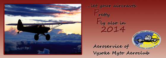 PF 2014, ...let your aircrafts Pretty Fly also in 2014 -- Aeroservice of Vysoke Myto Aeroclub